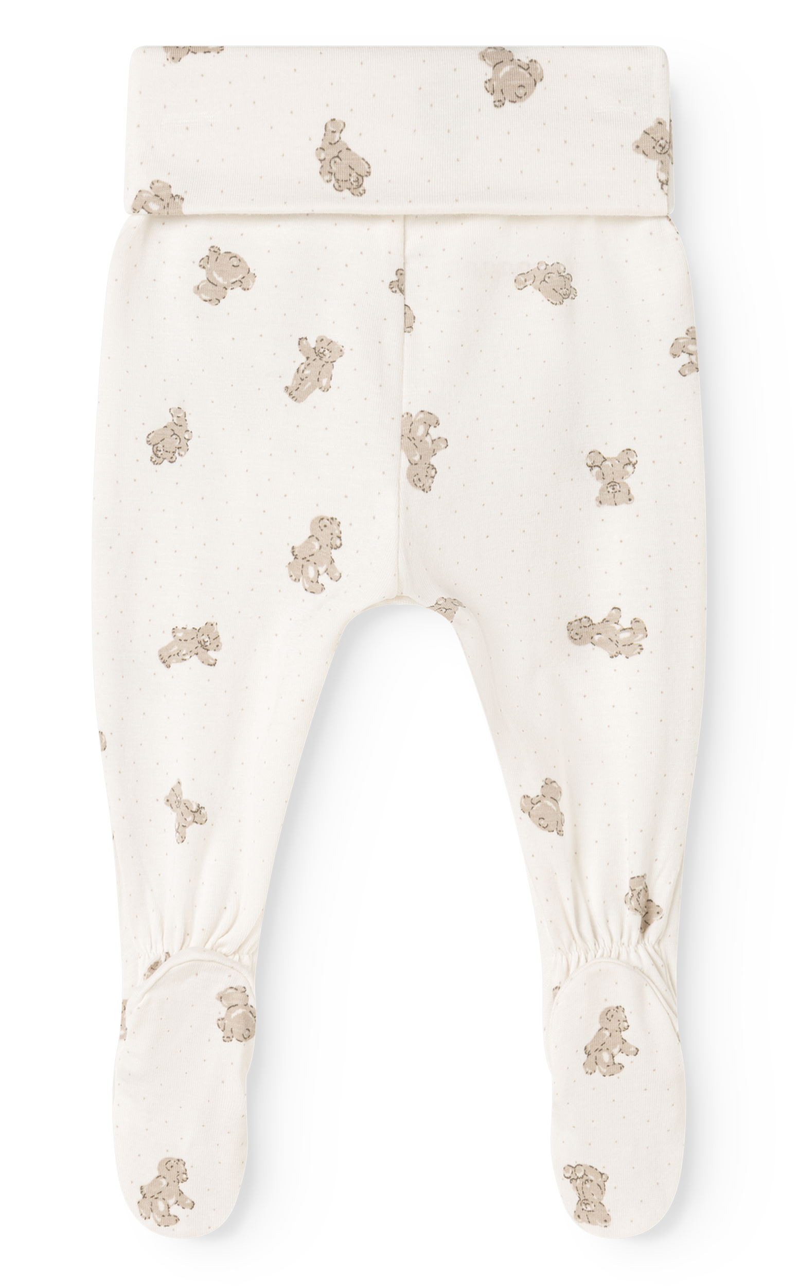 Babybroekje met voetjes - Pixa – Teddybears – Modal & biologisch katoen – MarMar Copenhagen