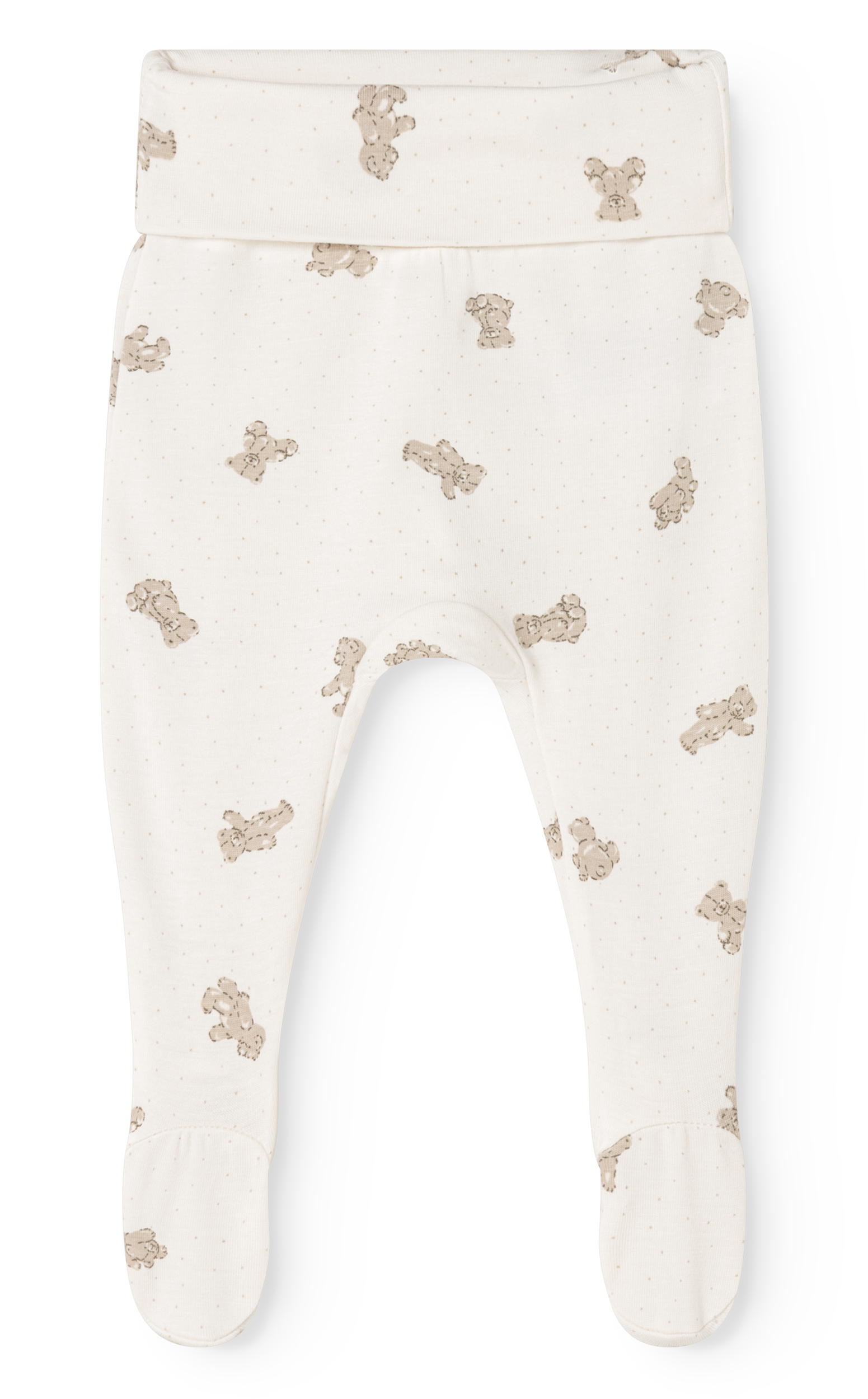 Babybroekje met voetjes - Pixa – Teddybears – Modal & biologisch katoen – MarMar Copenhagen
