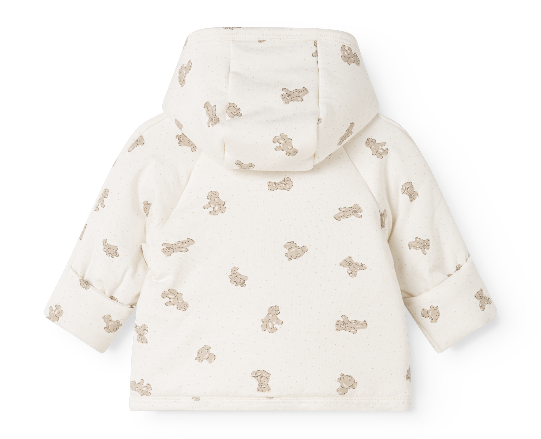 Gewatteerd babyjasje - Jula – Teddybears – Modal & biologisch katoen – MarMar Copenhagen