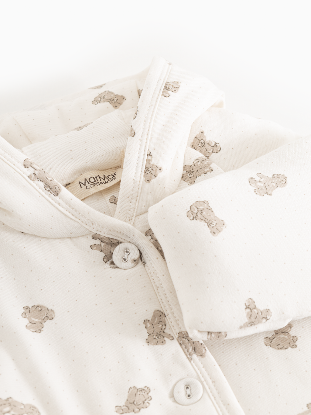 Gewatteerd buitenpak - Rexa – Teddybears – Modal & biologisch katoen – MarMar Copenhagen