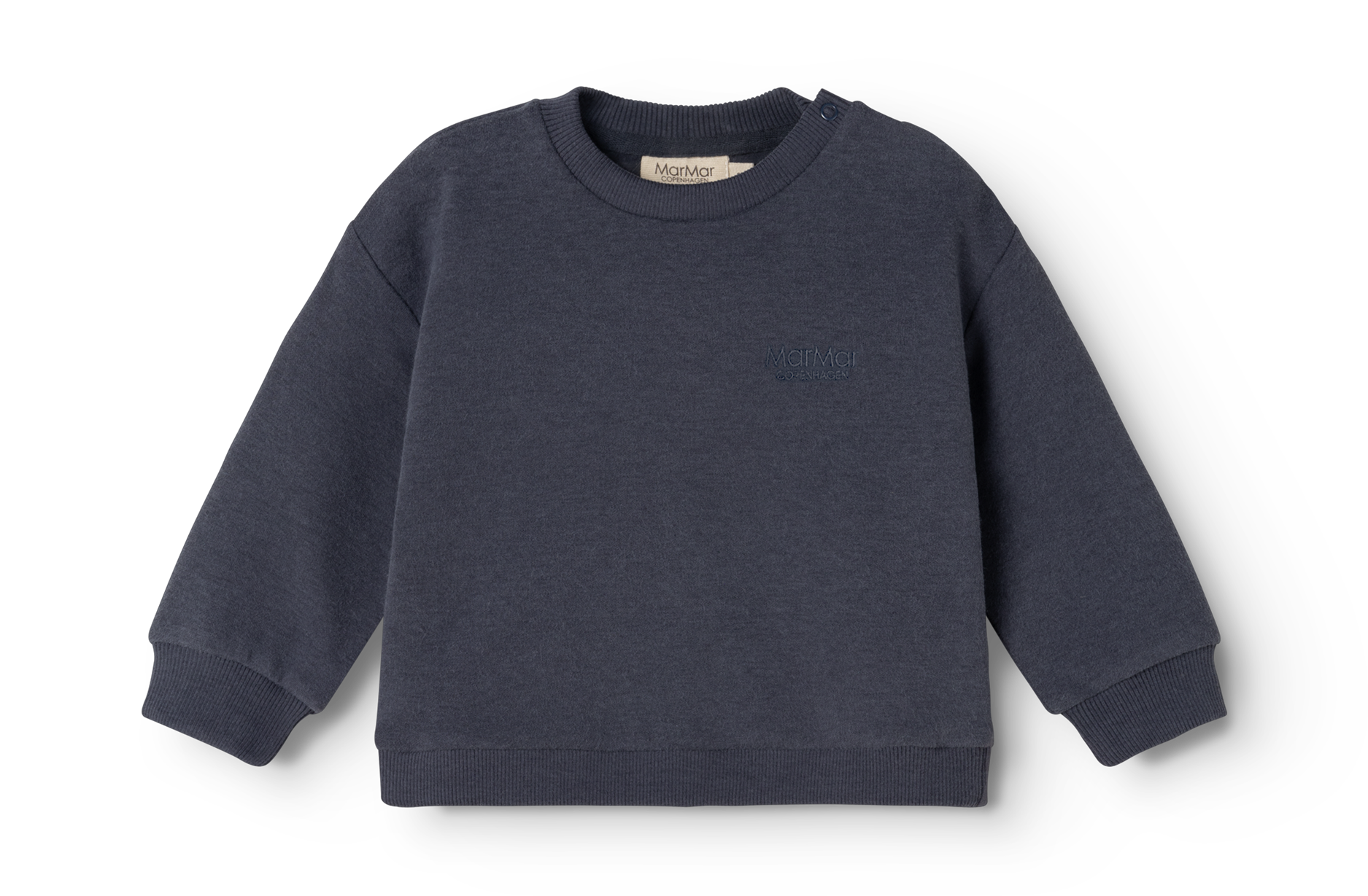 Sweater Tammas B – Ink – Modal & biologisch katoen – MarMar Copenhagen