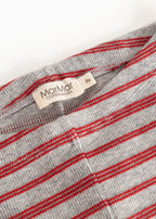 Lisa Cherry Stripe – Leggings – Modal Feinripp – MarMar Copenhagen