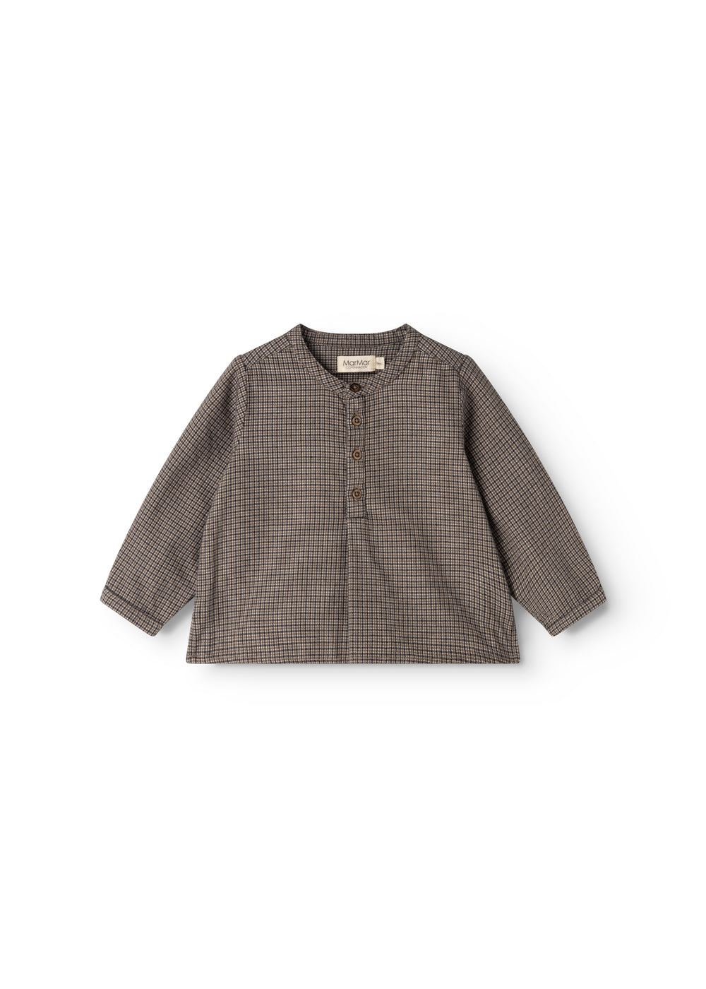 Chemise Totoro – Structured Cotton – Houndstooth Check – MarMar Copenhagen