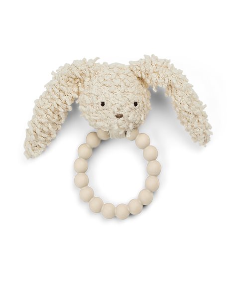 Bunny rattle - Silicone ring - Smallstuff