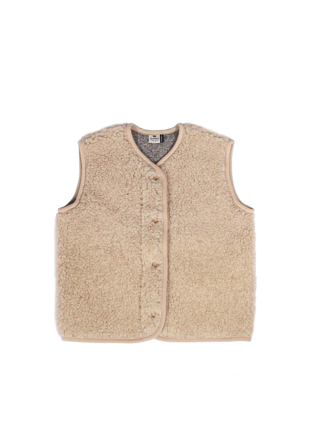 Body warmer Tyb light junior - 100% Wool - Alwero