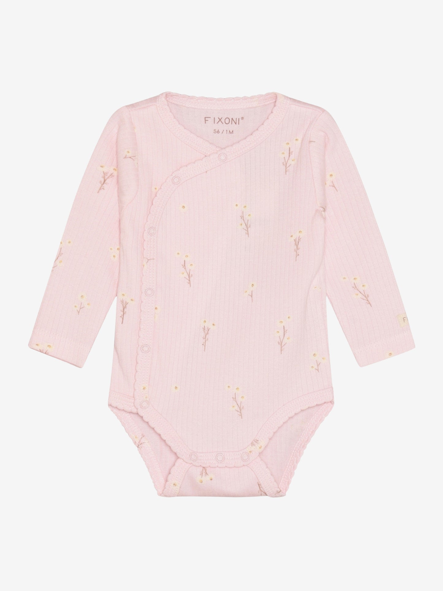 Overslagromper - Modal/katoen mix - Roze/Potpourri - Fixoni