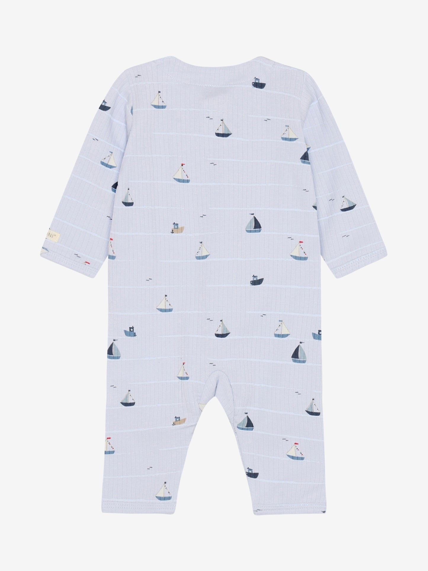 Boxpakje/pyjama - Modal/katoen mix - Blauw/Zeilbootjes - Fixoni