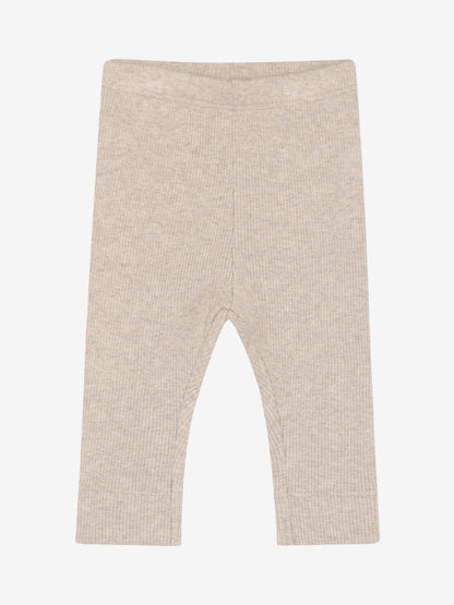 Leggings - Modal/Cotton - Beige/Pure Cashmere - Fixoni