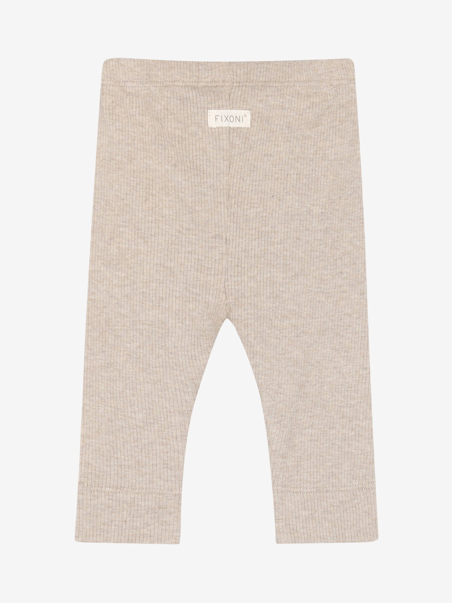 Leggings - Modal/Cotton - Beige/Pure Cashmere - Fixoni