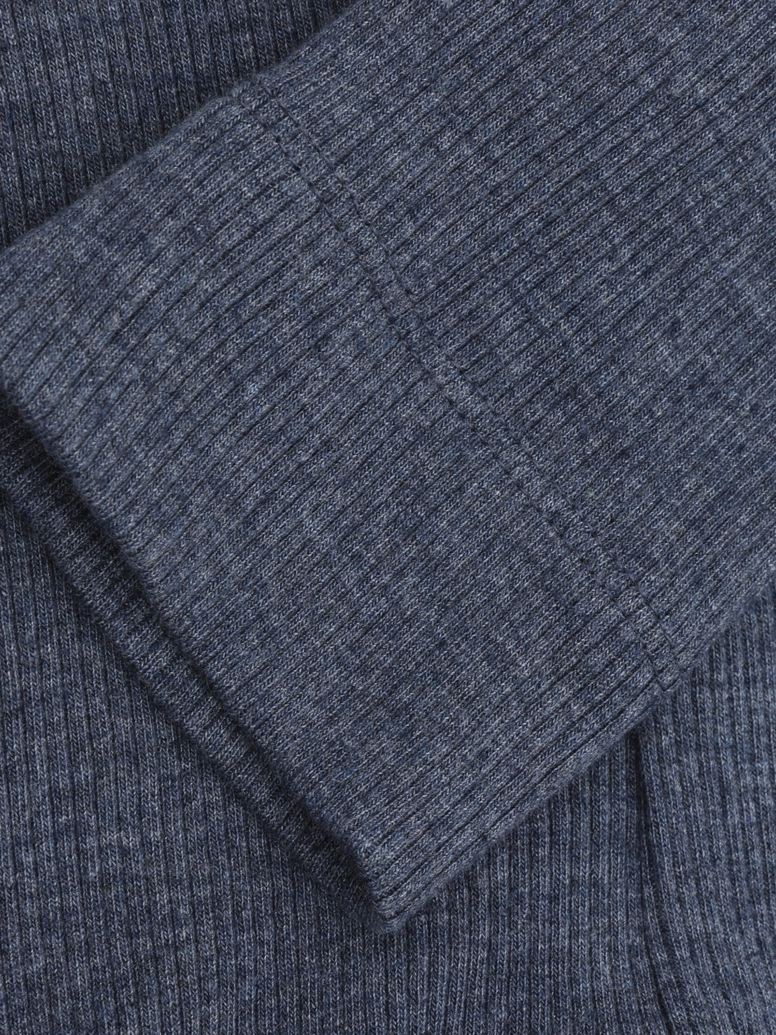 Legging - Modal/katoen - Donkerblauw/Vintage Indigo Melange - Fixoni - voorkant - afbeelding 2