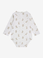 Transfer romper with rabbit print – Pale Lilac – Organic cotton – Fixoni