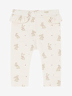 Leggings with bunny print – Pale Lilac – Organic cotton – Fixoni
