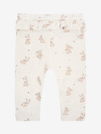 Leggings with bunny print – Pale Lilac – Organic cotton – Fixoni