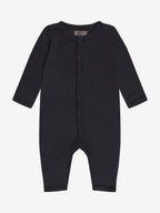 Strampler Dark Navy – TENCEL™ & Merinowolle – HUTTEliHUT