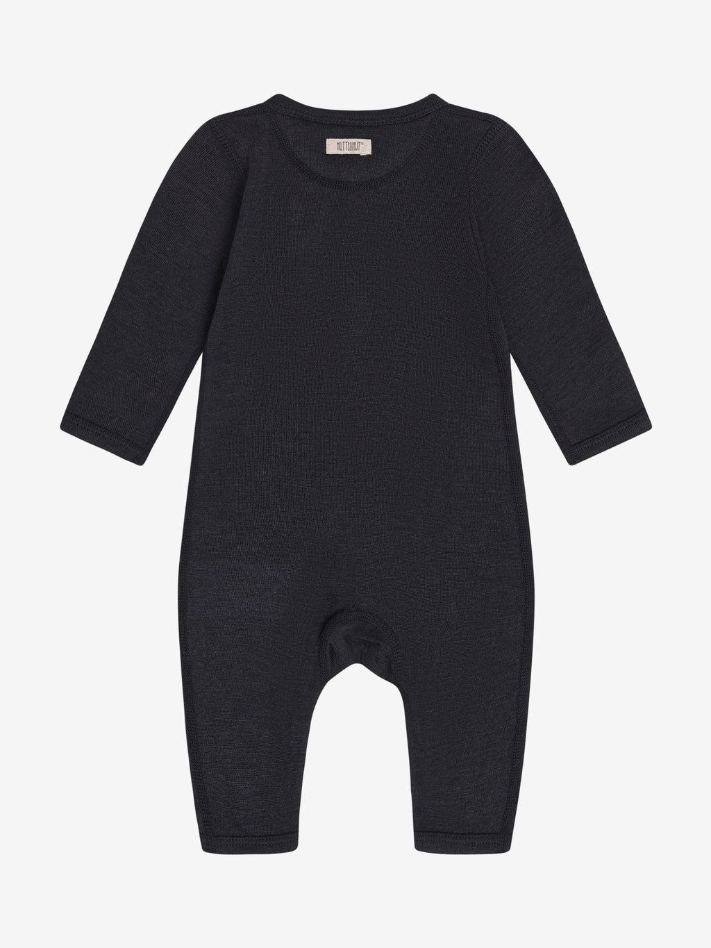 Strampler Dark Navy – TENCEL™ & Merinowolle – HUTTEliHUT