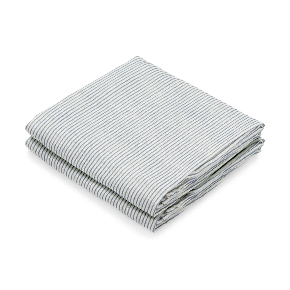 CamCam Copenhagen - Muslin Cloth(2-pack) Camel Stripe - Hydrofiele doeken - GOTS