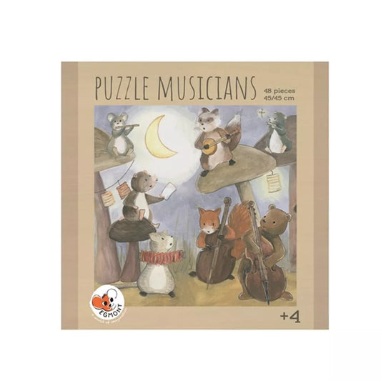 Musicians Puzzle - 48 pcs. - FSC cardboard - 4+ years - Egmont Toys