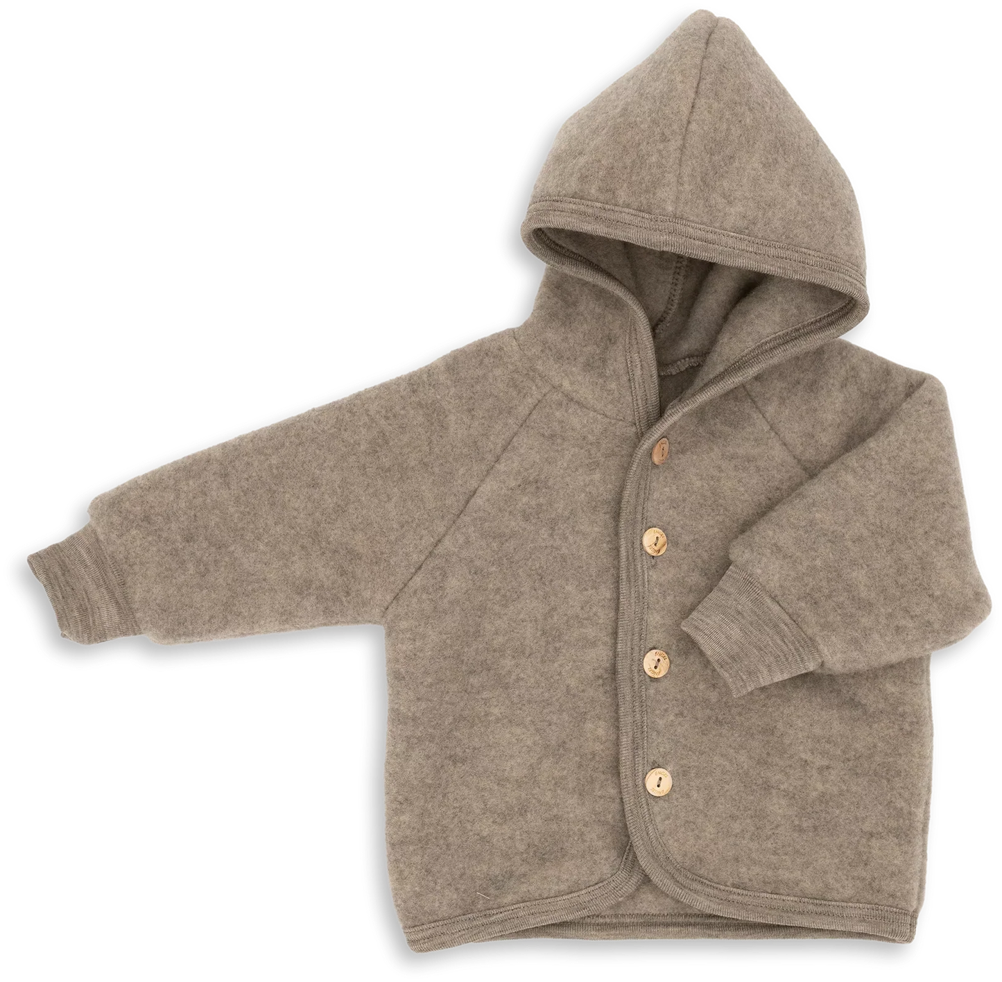 Jacket wool fleece - Organic merino wool - Engel Natur
