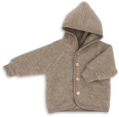 Jacket wool fleece - Organic merino wool - Engel Natur
