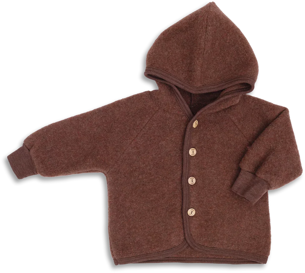 Jasje wol fleece - Biologisch merino wol - Engel Natur - productfoto - afbeelding 9