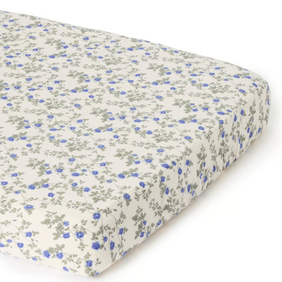 Junior hoeslaken Dainty - Biologisch katoen mousseline - 70 x 140 cm - Garbo&Friends - productfoto - afbeelding 5