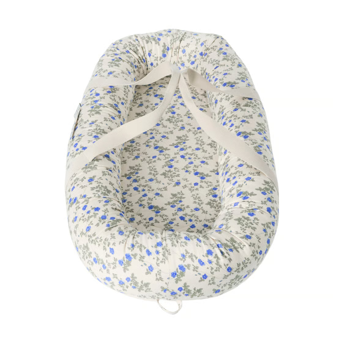 Babynest Dainty - Biologisch katoensatijn - Blauw - Garbo&Friends - productfoto - afbeelding 6
