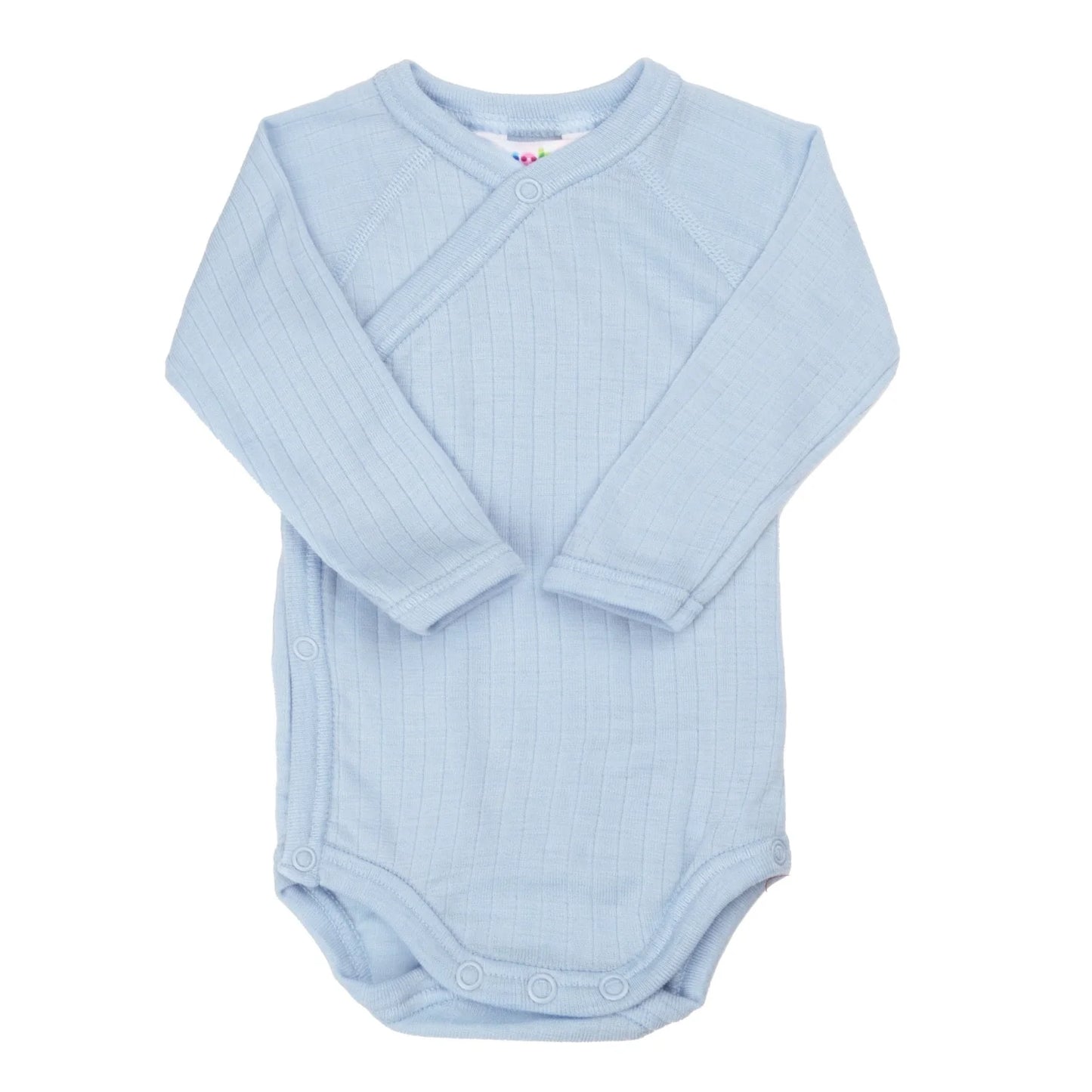 Wrap bodysuit - 100% merino wool - Joha