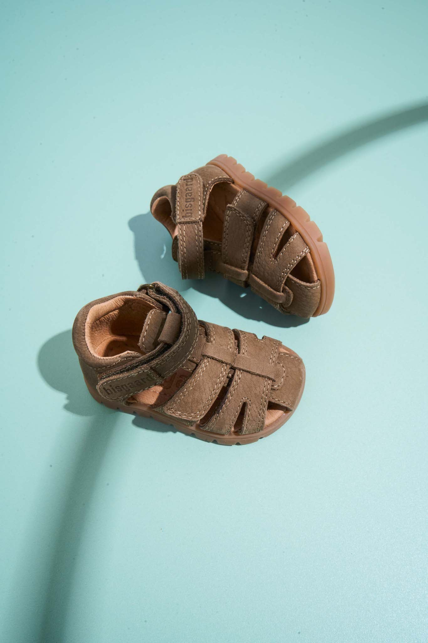 Ledersandalen Franz - Geschlossene Zehen - Earth/Braun - Bisgaard