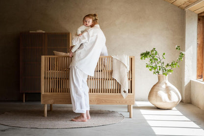 Hai No Ki Meegroeibed - 140 x 70 cm - Natural Ash - Quax