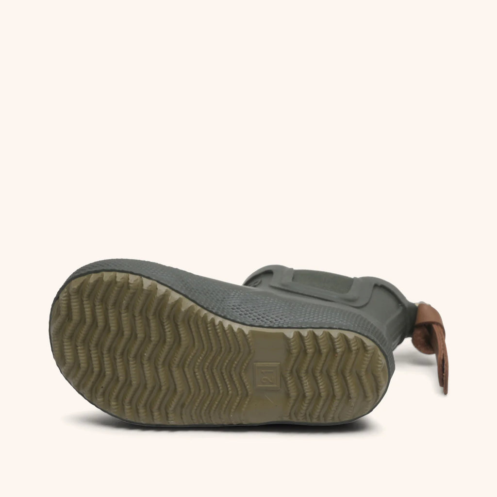 Natuurrubber regenlaars - Laag model - Olive/donkergroen - Bisgaard - lifestyle - afbeelding 3
