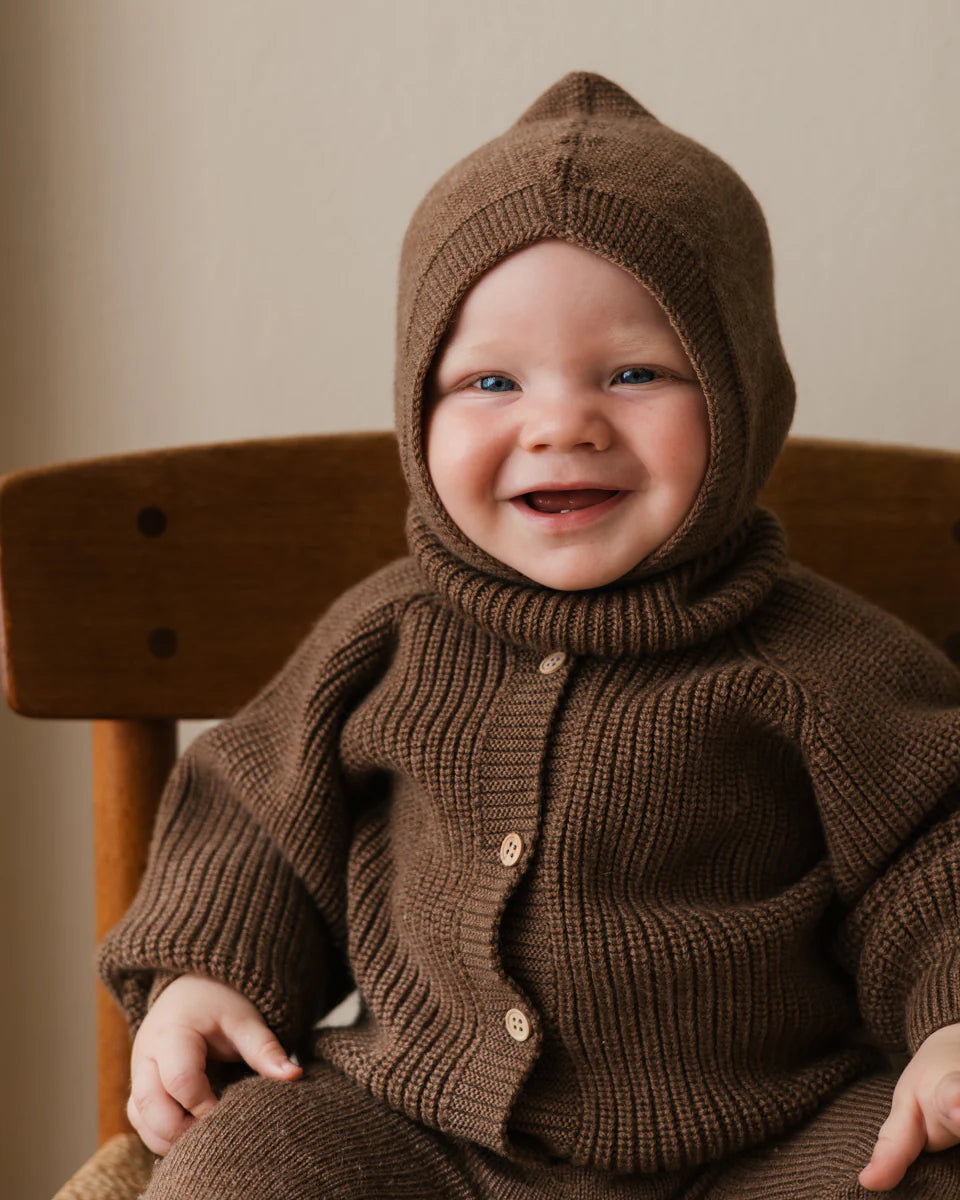 Balaclava - 100% extra fine Italiaanse merino wol - HVID
