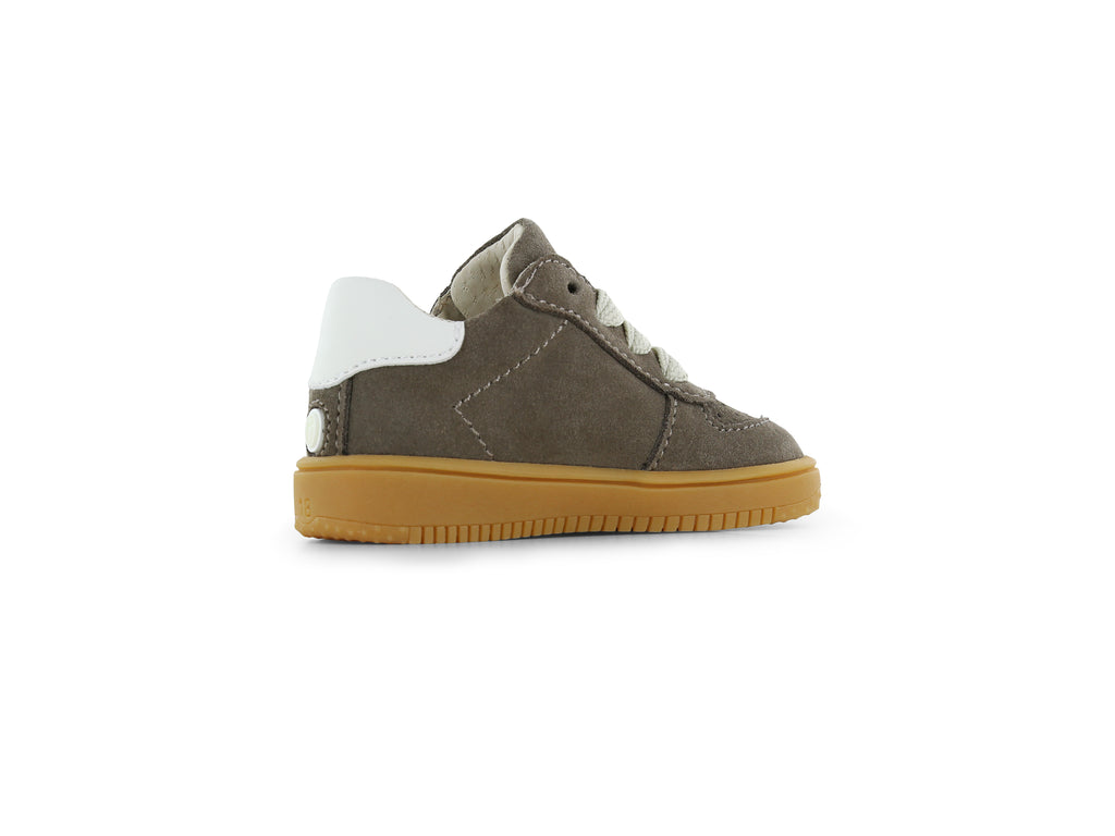 Suede baby sneaker ExtremeFlex® – Light Brown – Shoesme
