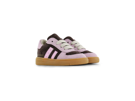 Suede Baby Sneaker ExtremeFlex® – Pink/Brown – Shoesme