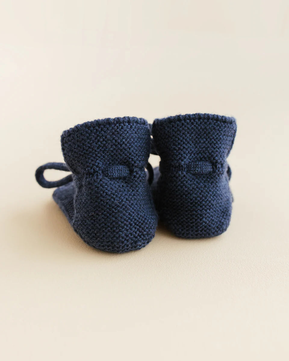 Booties - Baby Slofjes - Merinowol - HVID