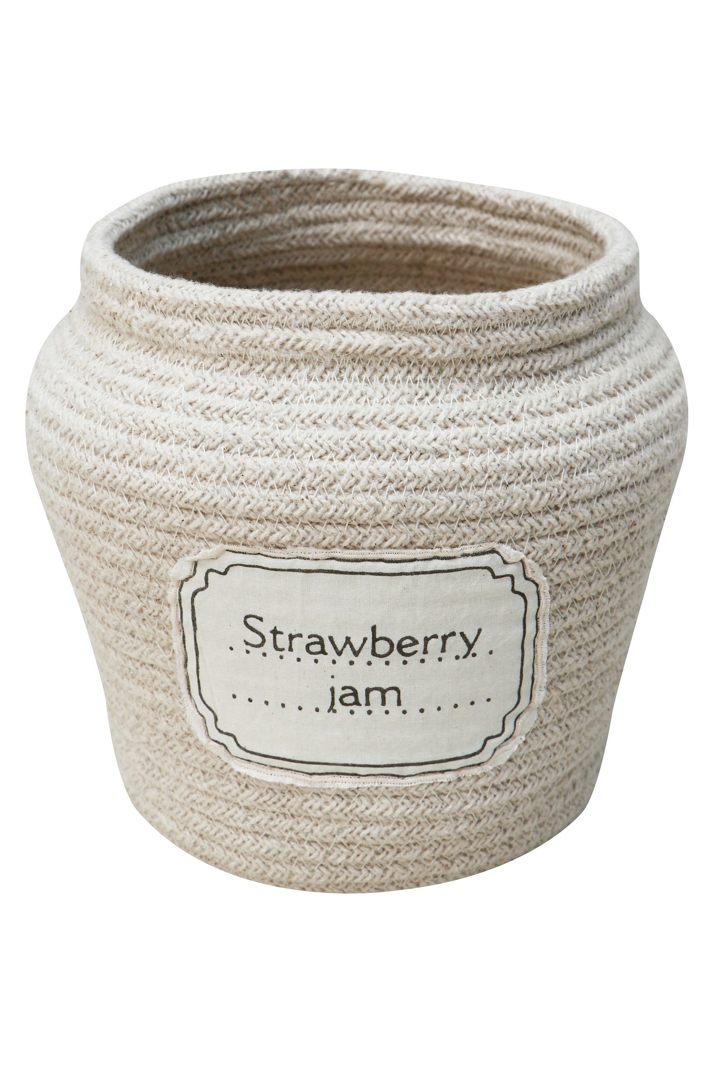 Basket Jam Jar – Opbergmand jampot – Naturel – Ø 20 × 23 cm – Lorena Canals