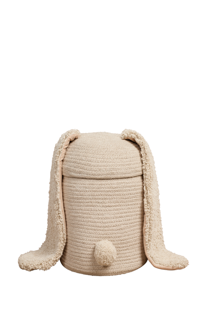 Basket Rita the Rabbit – Opbergmand konijn – Naturel – Ø 25 × 30 cm – Lorena Canals