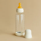 Babyfles van glas - Latex/Natuurrubber - Ivory - 120 ml of 240 ml - BIBS - productfoto