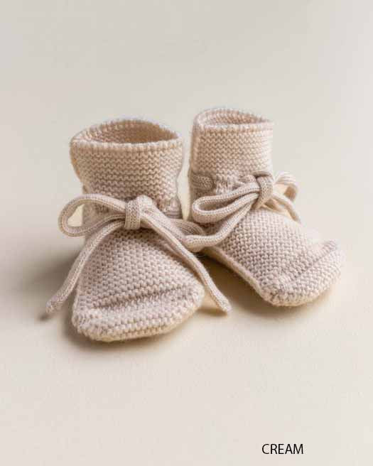 Booties – Babyschuhe – Merinowolle – HVID