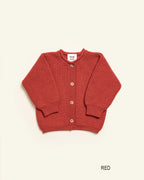 Gilet tricoté Inga - Cardigan sans coutures – Laine mérinos – HVID