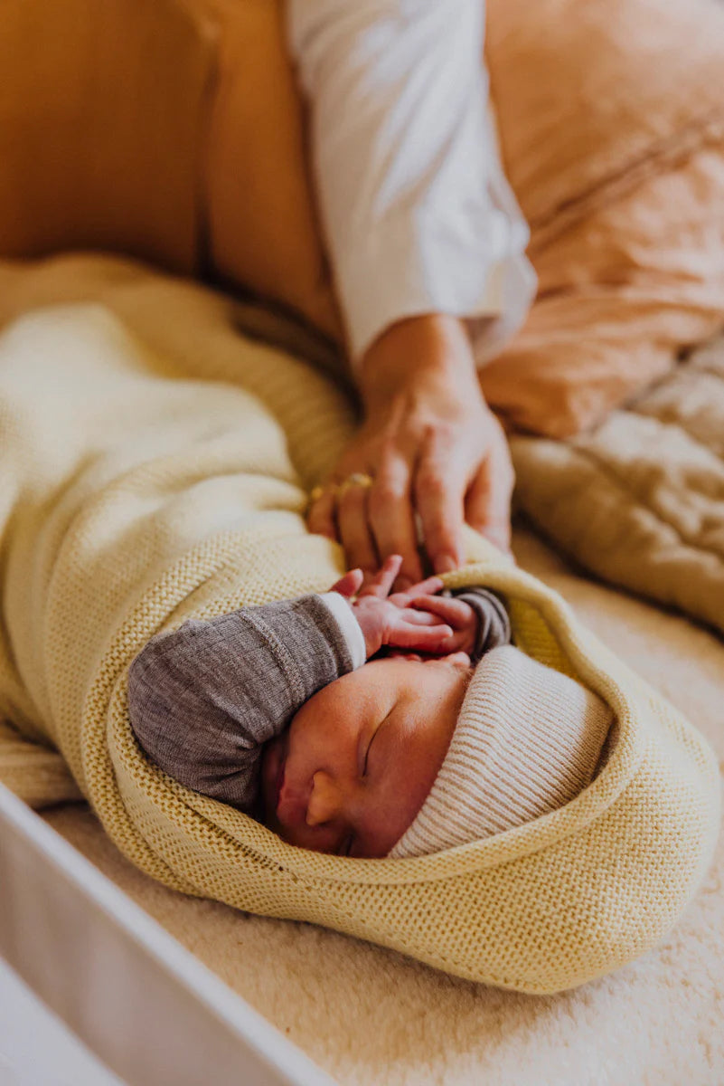 Cocoon - Merinowol - 0/8 maanden - HVID - productfoto - afbeelding 12