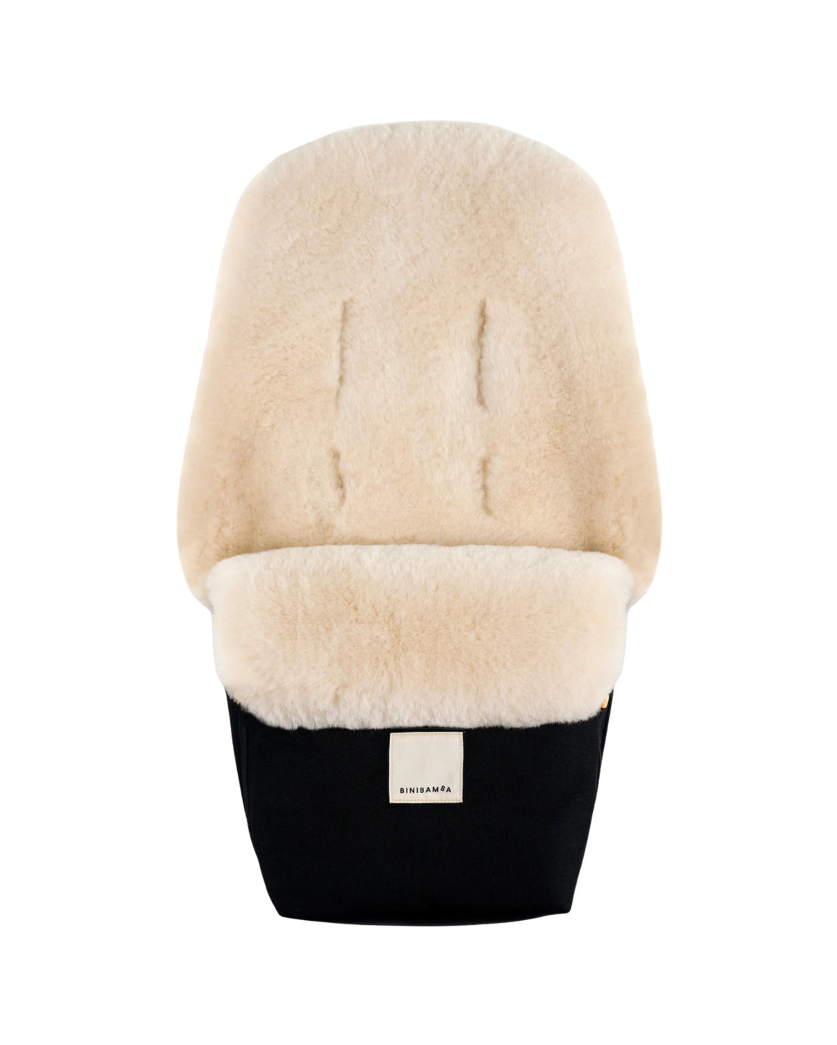 Milk Minipuff – Merino Sheepskin Footmuff for Bassinet & Stokke YOYO – BINIBAMBA