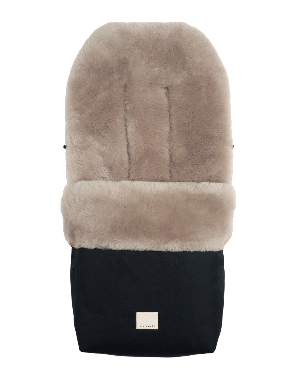 Toast Puffmuff – Chancelière de luxe en peau d'agneau mérinos pour poussette – BINIBAMBA
