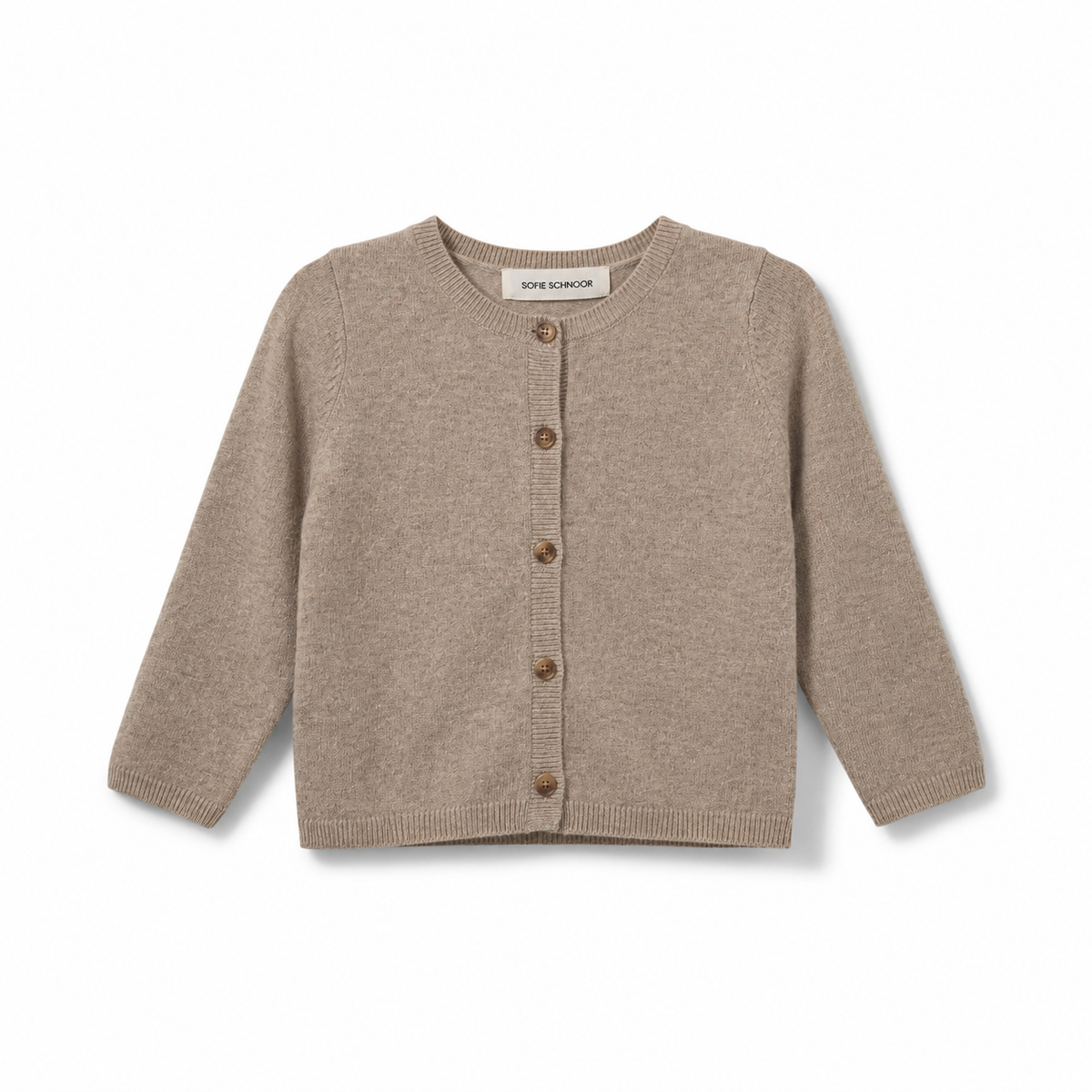 Wollweste CisseSB - 100 % Wolle - Beige & Braun - Sofie Schnoor