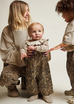 Blythe Leopard Dungaree – Oversized Tuinbroek met Luipaardprint – Biologisch katoen – Claude & Co