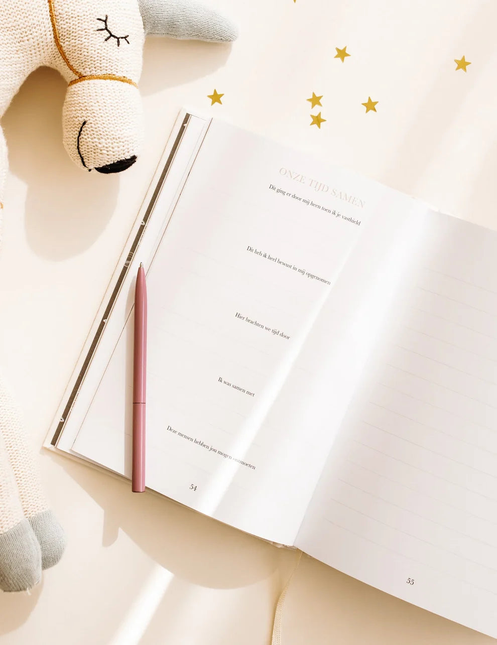 Nu jij hier niet meer bent – Keepsake Memory Book for Baby Loss – Birth Lines