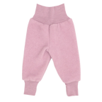 Pantalon en polaire de laine mérinos - 100 % laine - Nature/Blanc - Engel Natur