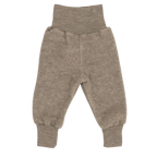 Pantalon en polaire de laine mérinos - 100 % laine - Nature/Blanc - Engel Natur