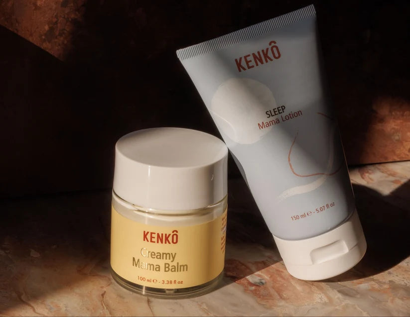 Mama Sleep Lotion – Lait corporel relaxant magnésium, vanille & bois de santal 150 ml – Kenkô x Rianne Meijer