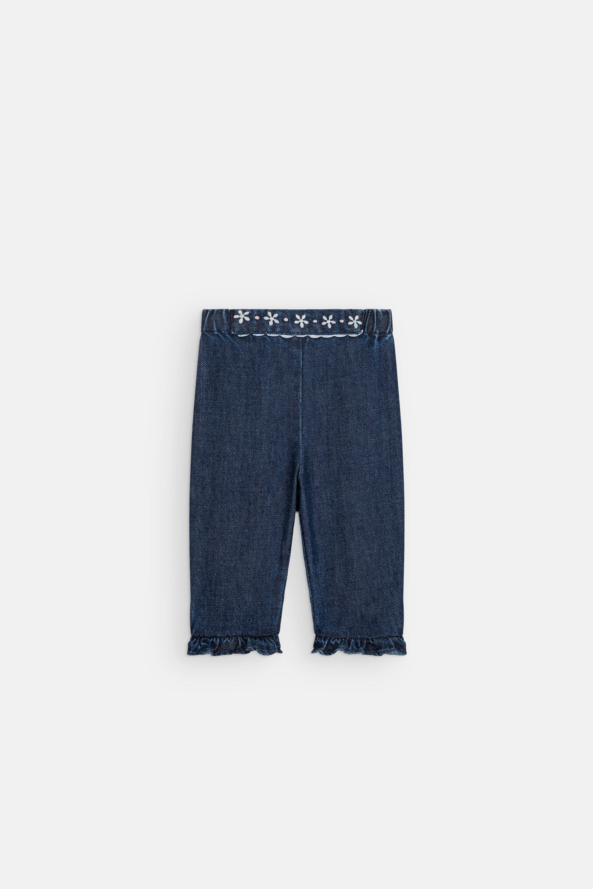 Babybroek Floflo - Katoen & lyocell denim - Indigo - Louise Misha - productfoto