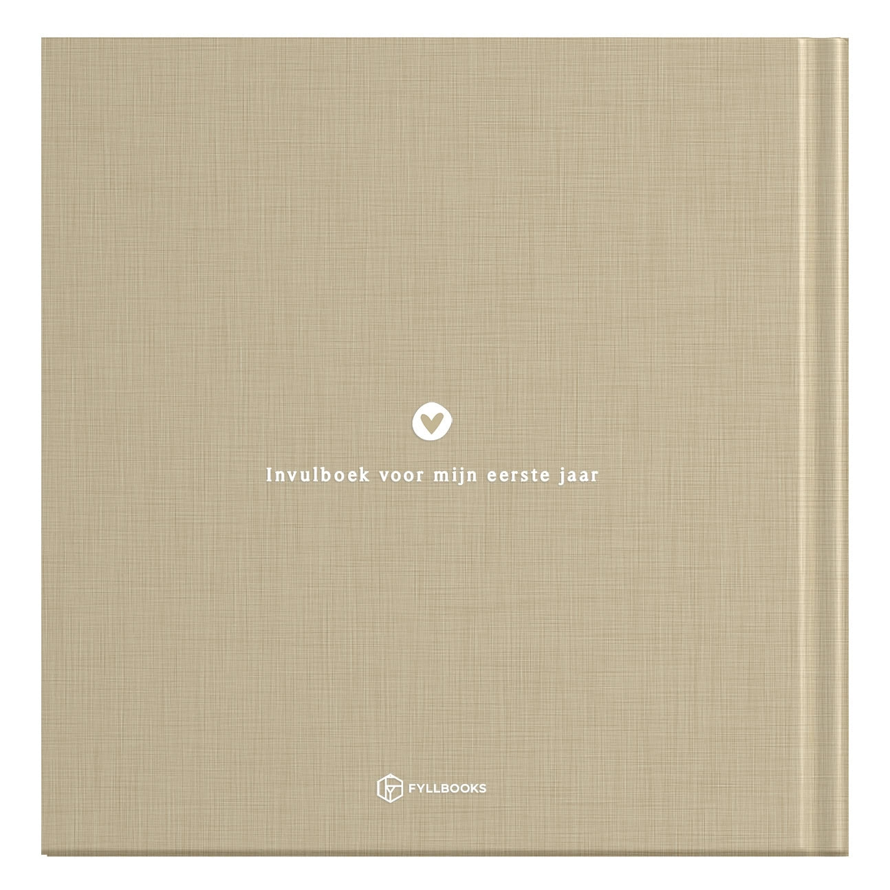Baby invulboekje - Mijn eerste jaar - Linnen taupe - Fyllbooks - productfoto - afbeelding 8